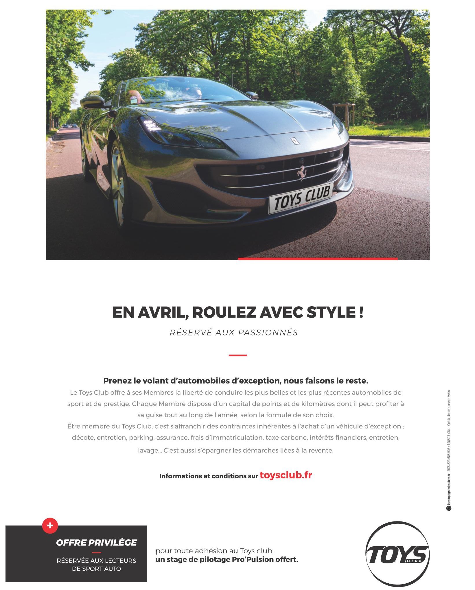 PROMO SPORT AUTO AVRIL 2020