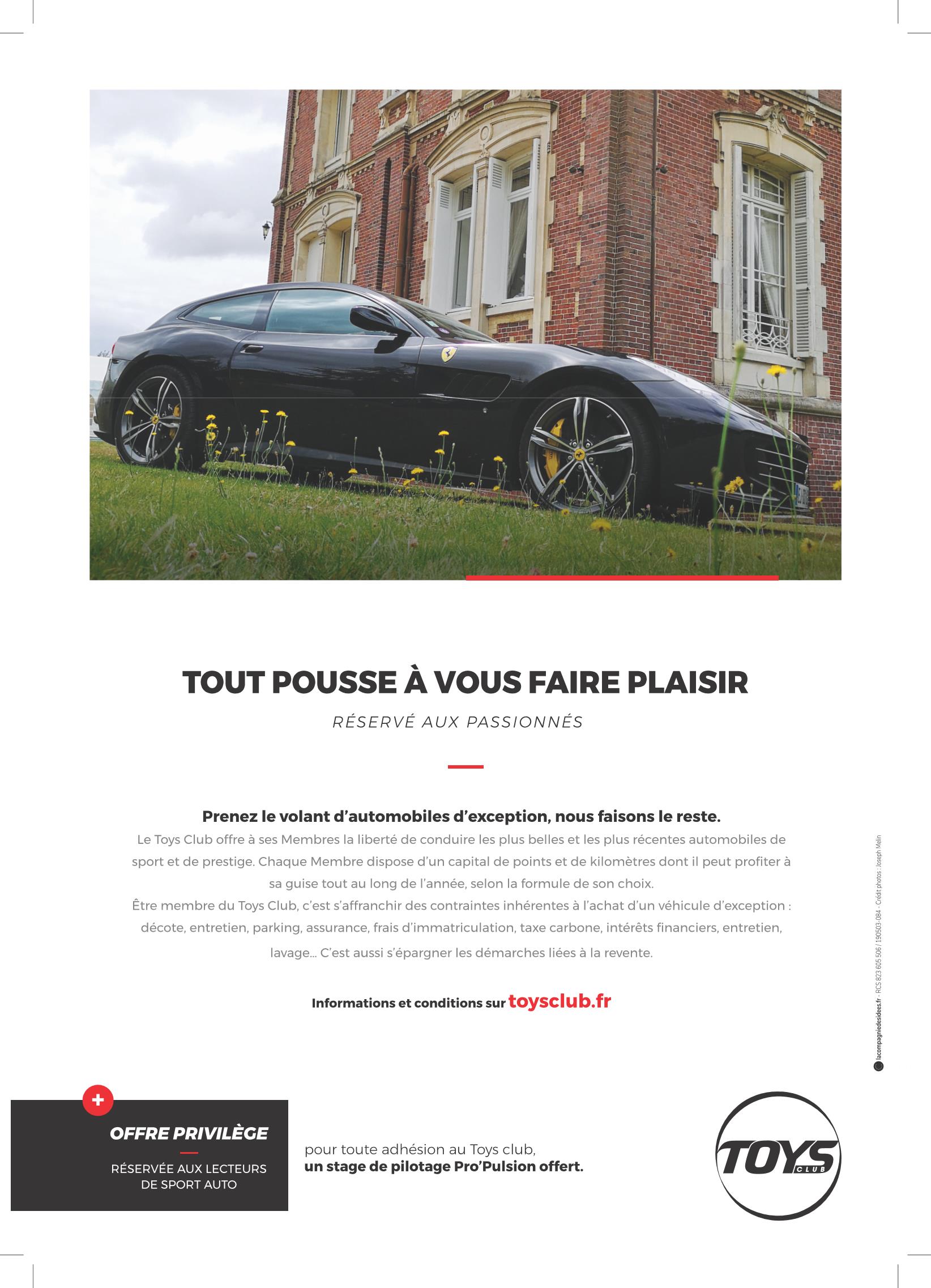 Promotion Sport Auto juin 2020