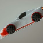 Voiture électrique sportive