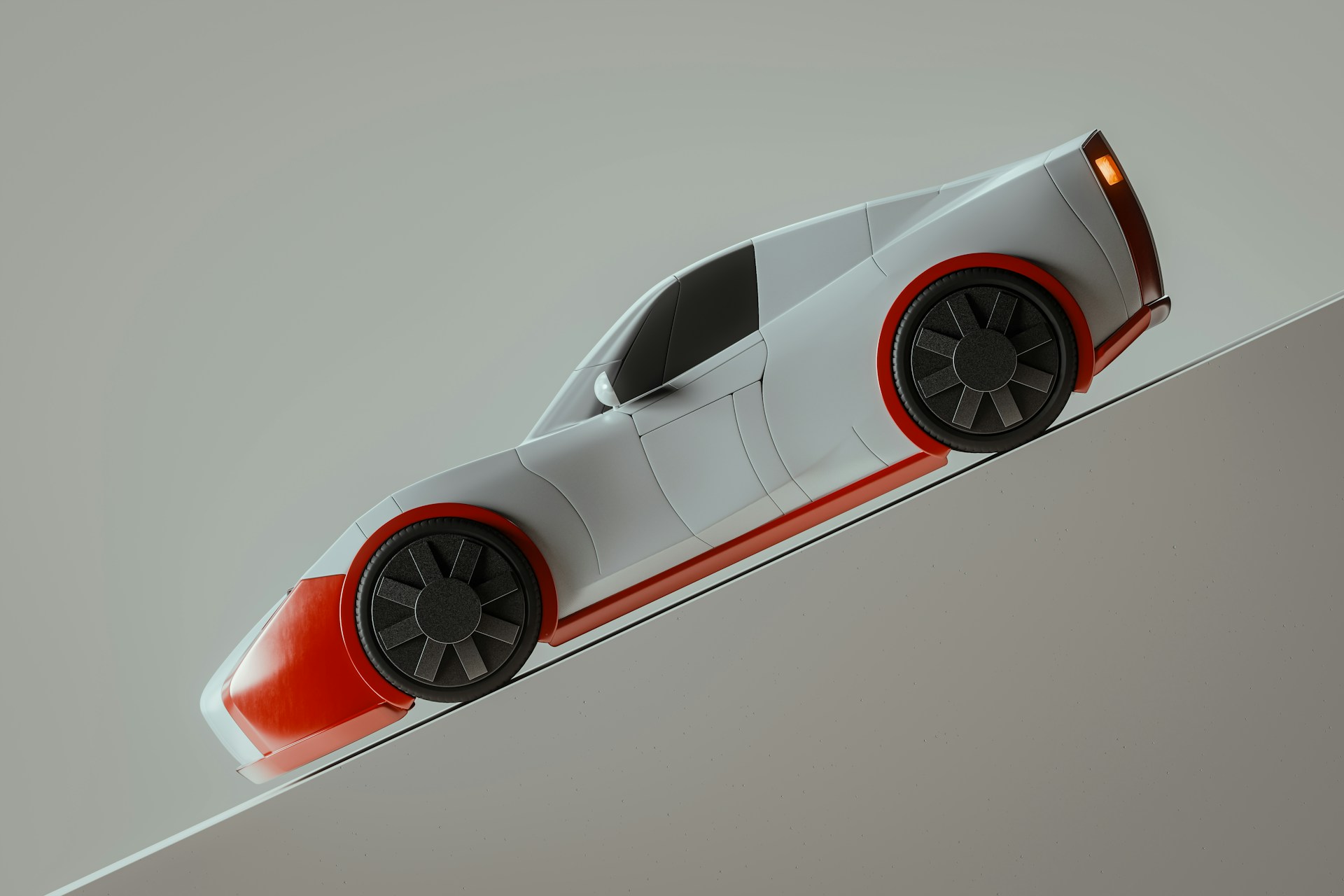 Voiture électrique sportive