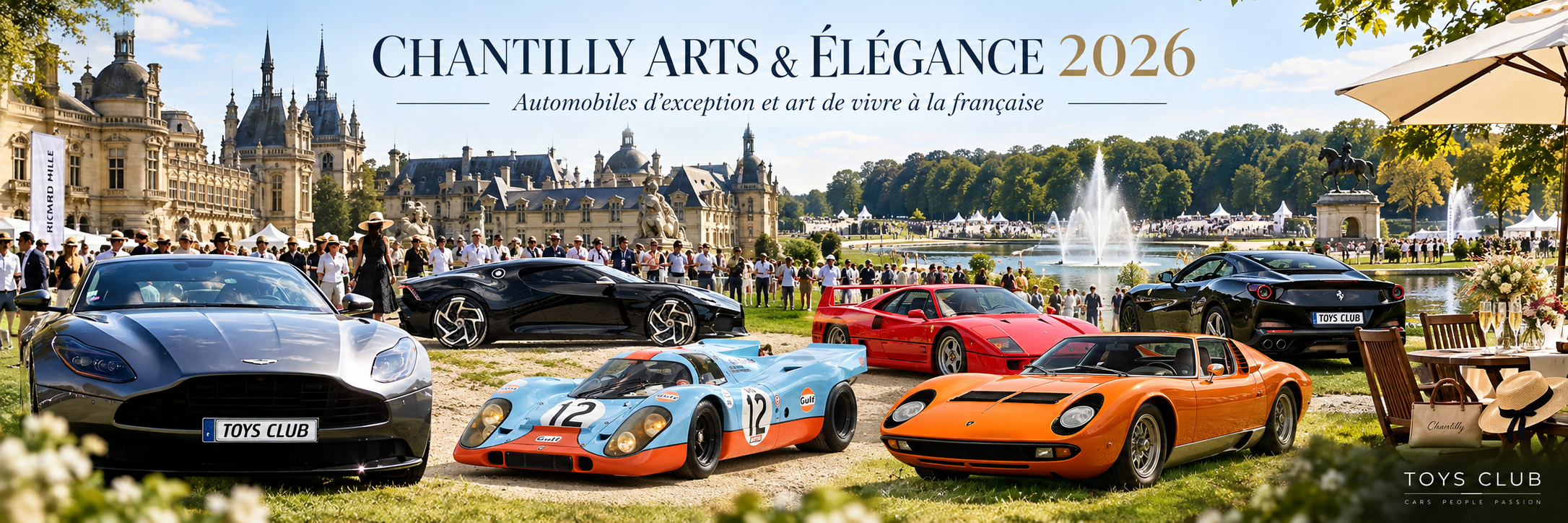 Chantilly Arts & Élégance 2026 : Automobile d’Exception & Art de Vivre à la Française